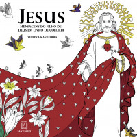 Jesus Mensagens do filho de Deus em livro para colorir