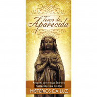 Folder - Terço de Aparecida- Mistérios da luz