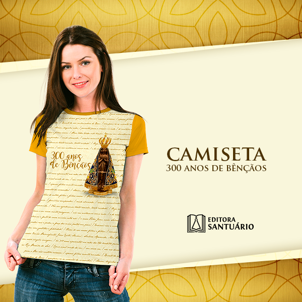 Camisetas Exclusivas - 300 anos de ben&ccedil;&atilde;os