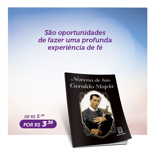 Novena de S&atilde;o Geraldo Majela